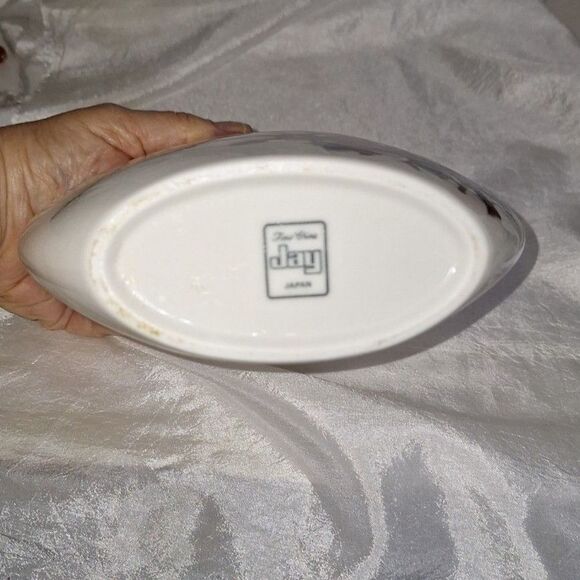 A Jay Fine China Bird Vase Hand Painted Japanese Floral Cottage-Core Home Design - Picture 9 of 13